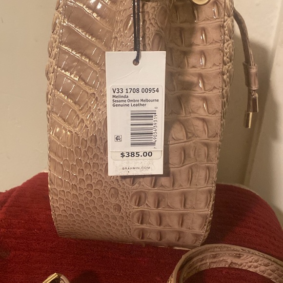 Melinda sesame ombré Melbourne genuine leather Brahman